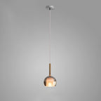 Lustra Suspension en Verre Fumé Rond - Neutralighting