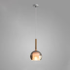 Lustra Suspension en Verre Fumé Rond - Neutralighting