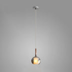 Lustra Suspension en Verre Fumé Rond - Neutralighting