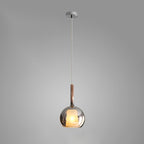 Lustra Suspension en Verre Fumé Rond - Neutralighting