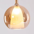Lustra Suspension en Verre Fumé Rond - Neutralighting