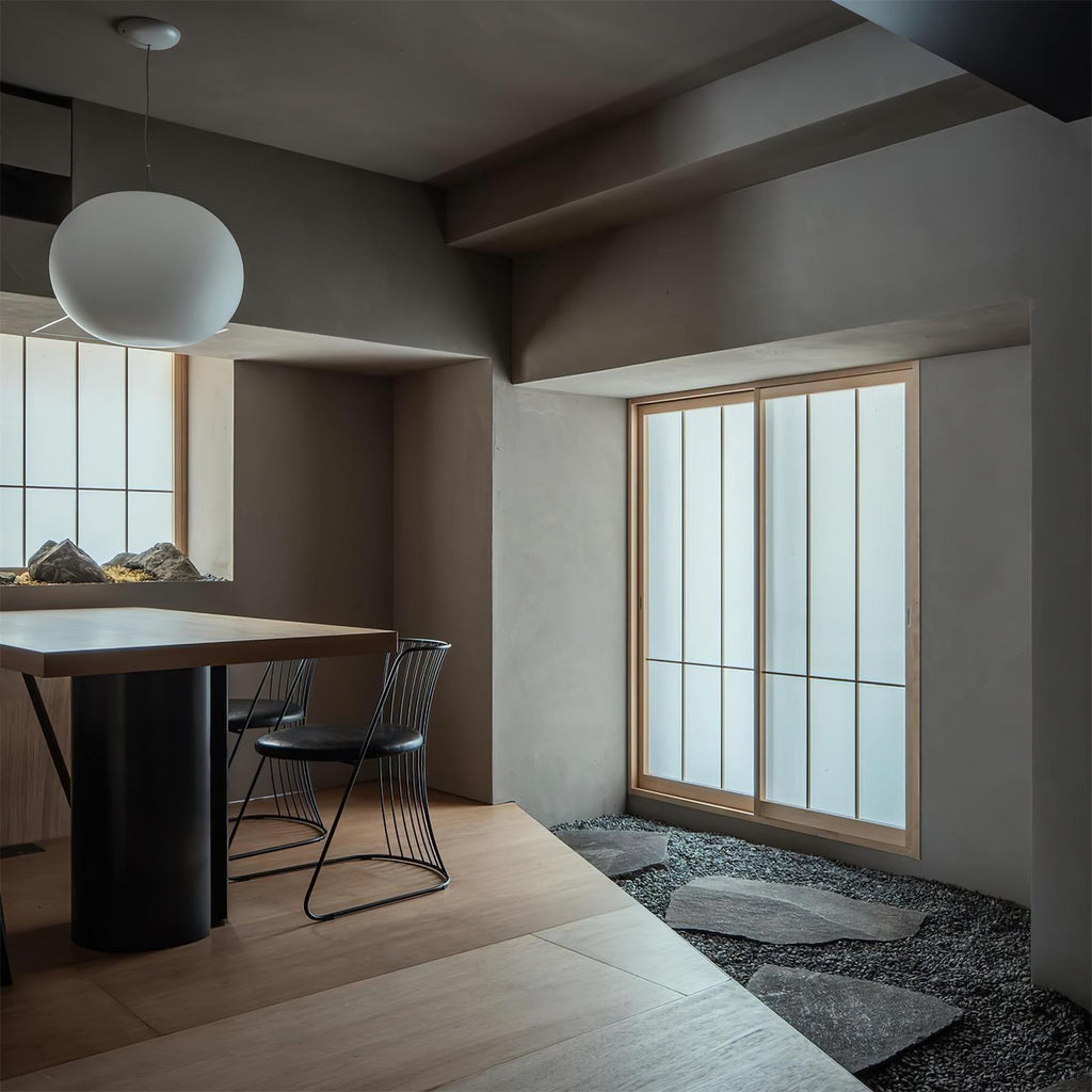 Opivio Suspension Globe Blanche - Neutralighting