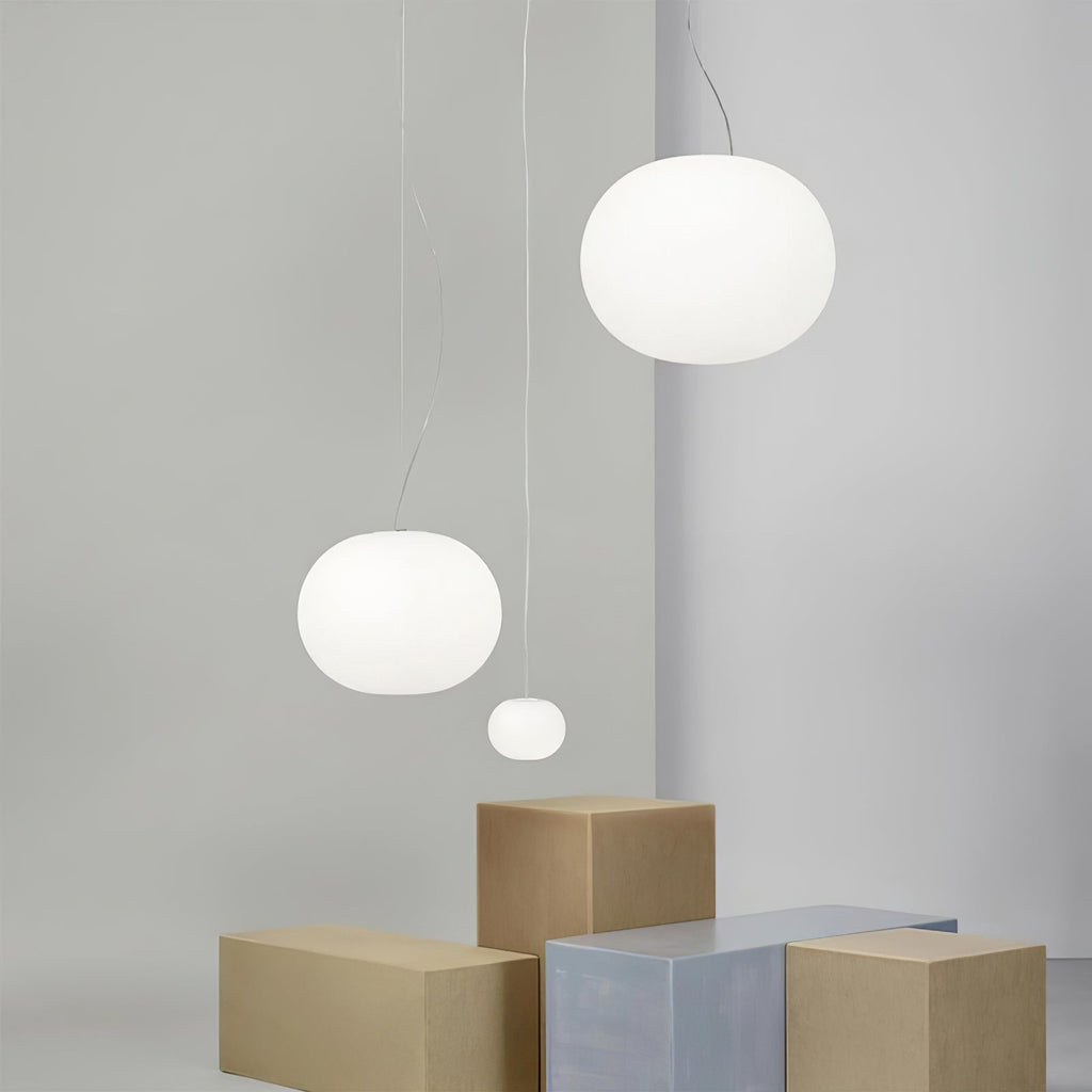 Orba Suspension Lampe en Verre Contemporain - Neutralighting