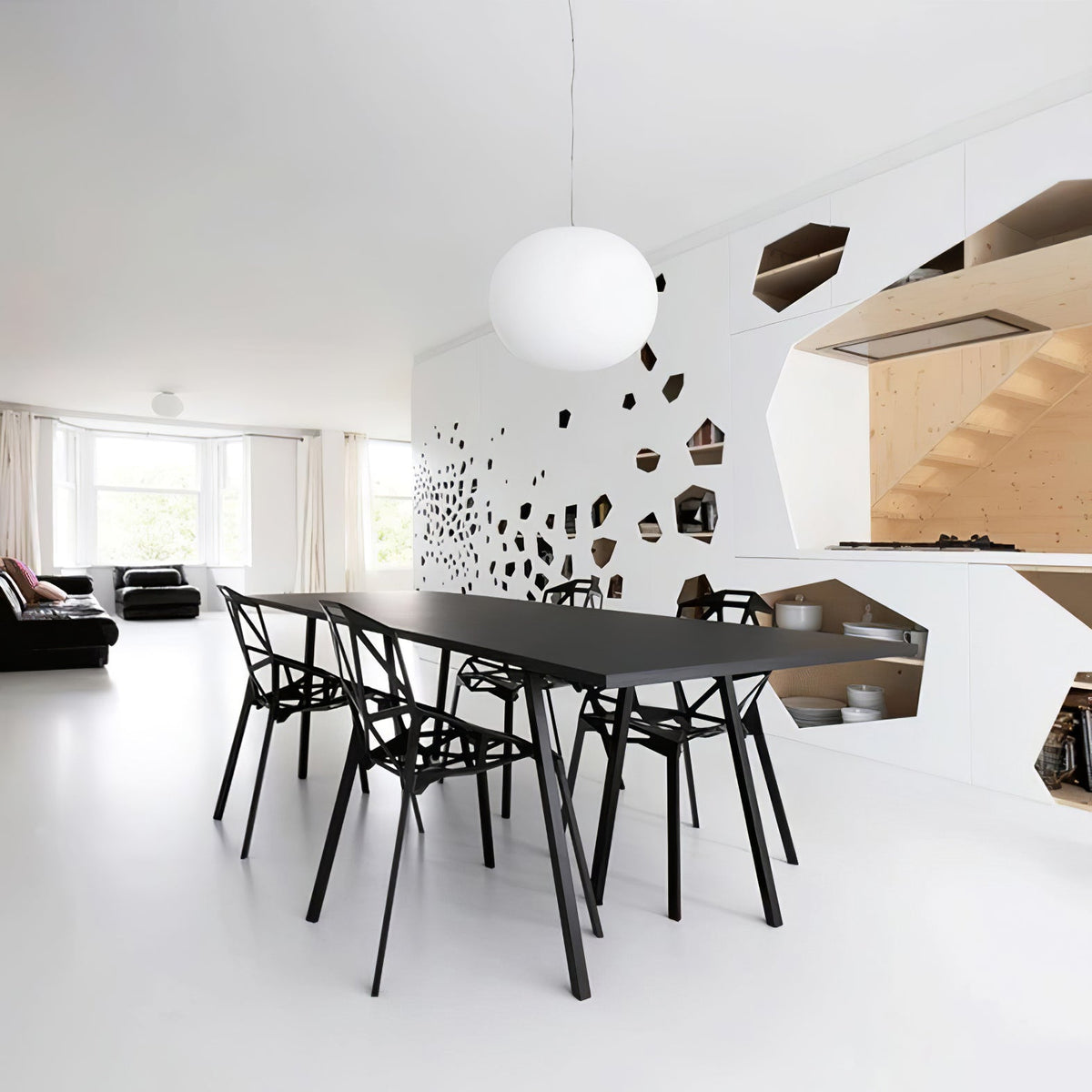 Orba Suspension Lampe en Verre Contemporain - Neutralighting