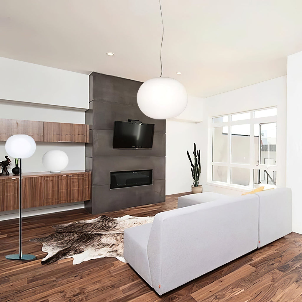 Orba Suspension Lampe en Verre Contemporain - Neutralighting