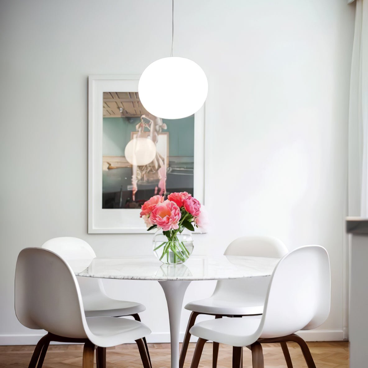 Orba Suspension Lampe en Verre Contemporain - Neutralighting