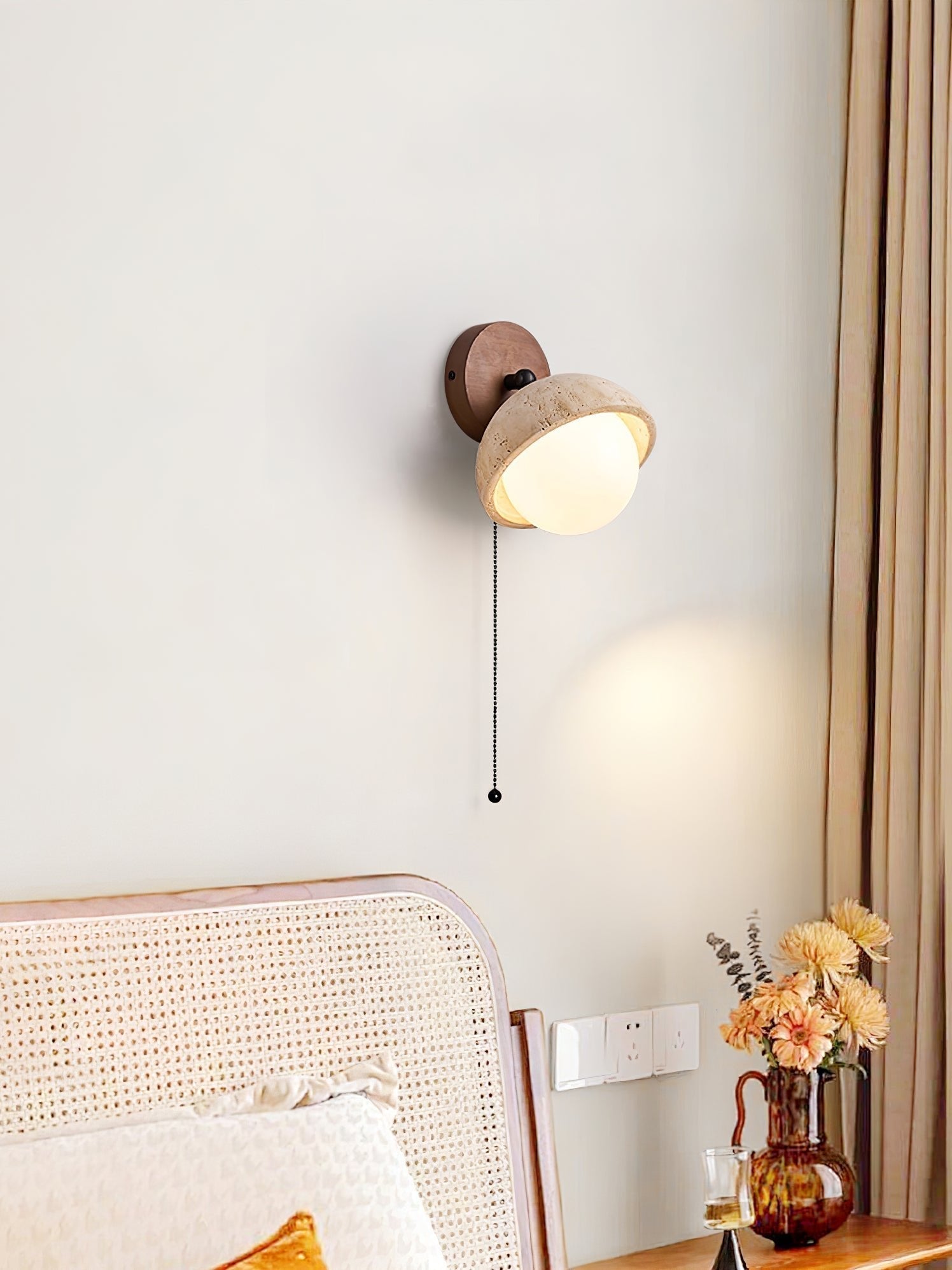 Avtale Applique Murale en Travertin en Forme D'Arc - Neutralighting