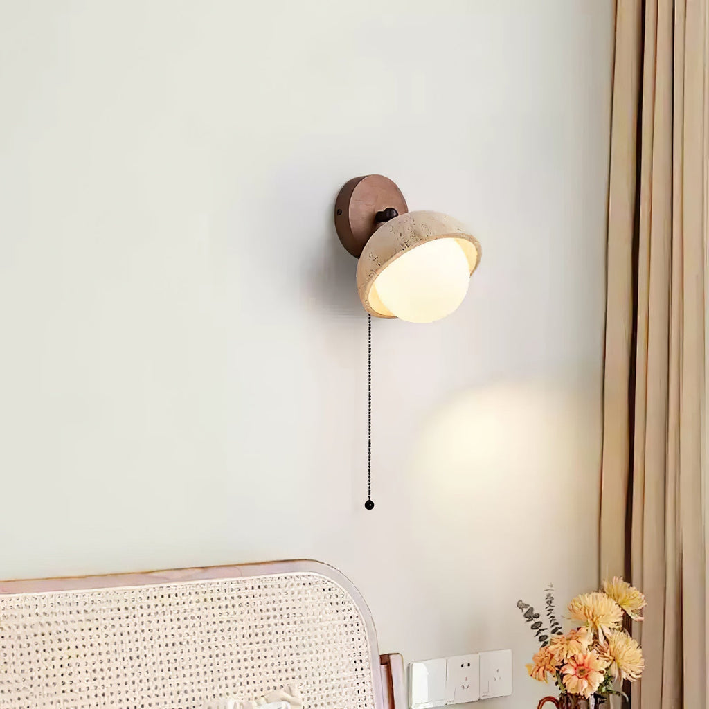 Avtale Applique Murale en Travertin en Forme D'Arc - Neutralighting