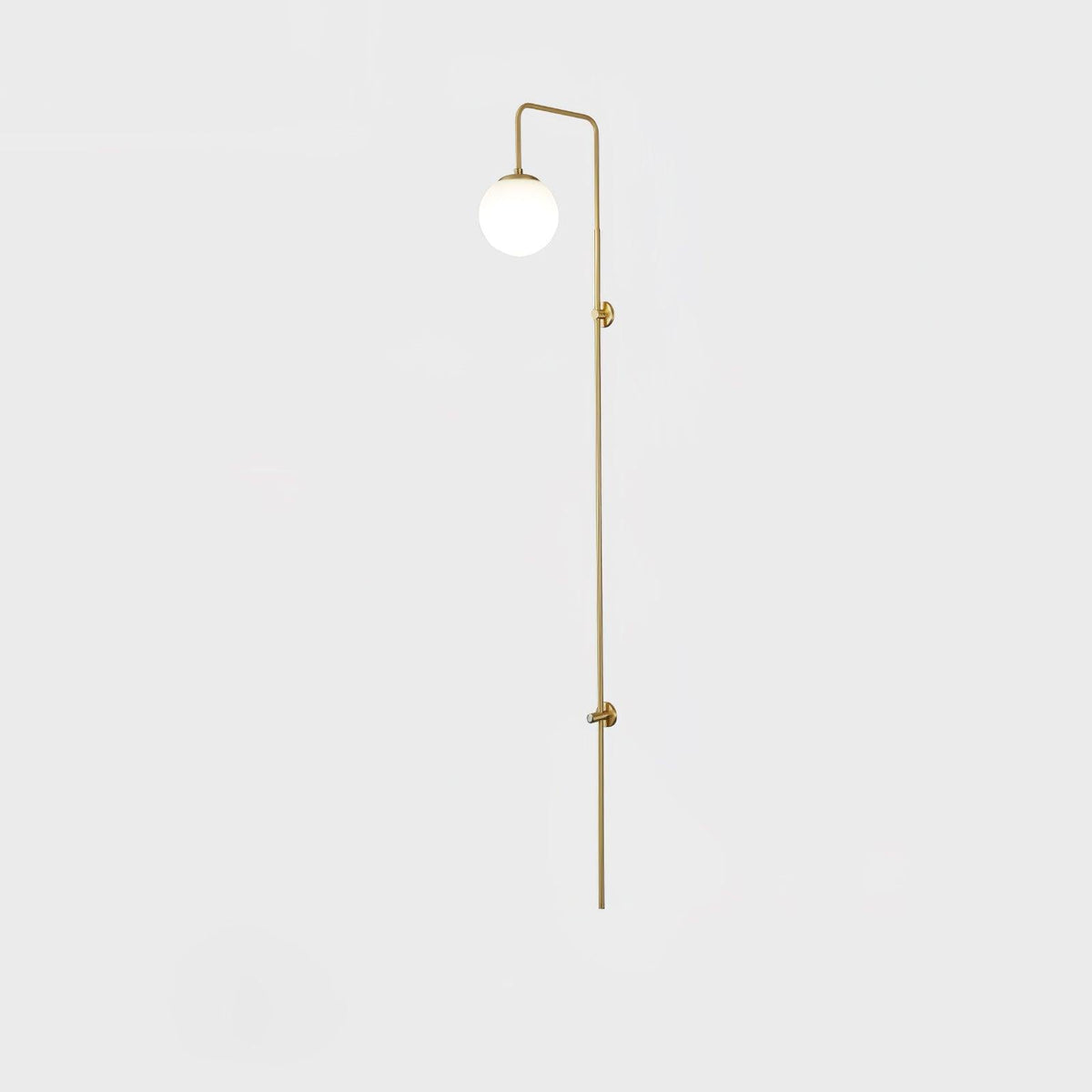 Nyvaris Applique Murale Minimaliste Laiton et Verre - Neutralighting