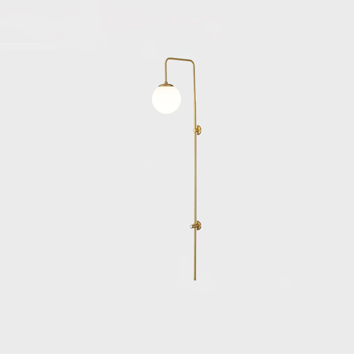 Nyvaris Applique Murale Minimaliste Laiton et Verre - Neutralighting