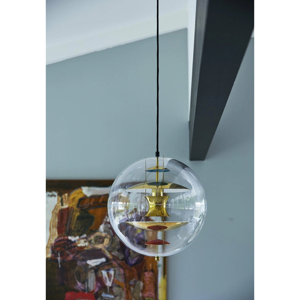 Orlaeen Lampe suspendue Globe en métal et acrylique à créativité individuelle - Neutralighting