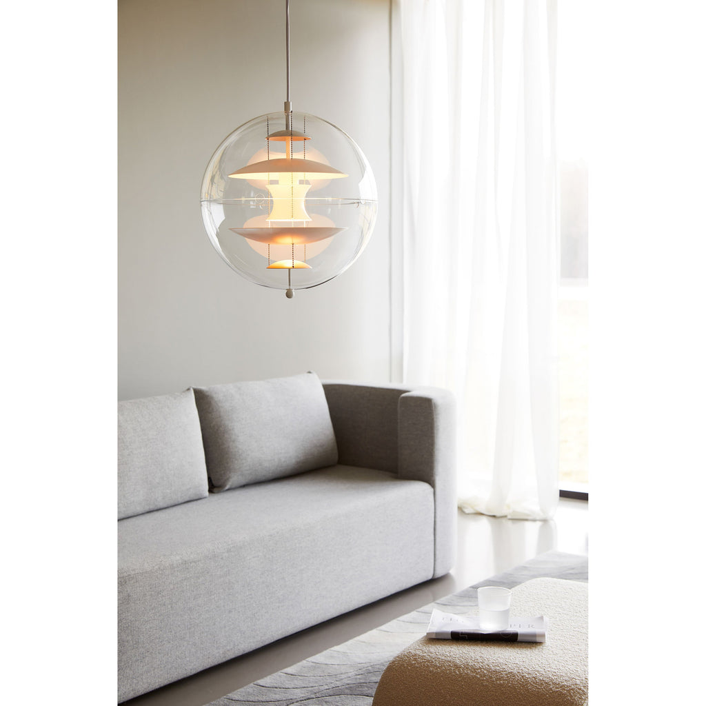 Orlaeen Lampe suspendue Globe en métal et acrylique à créativité individuelle - Neutralighting