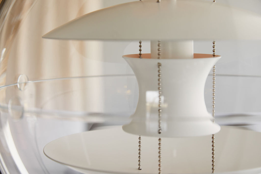 Orlaeen Lampe suspendue Globe en métal et acrylique à créativité individuelle - Neutralighting