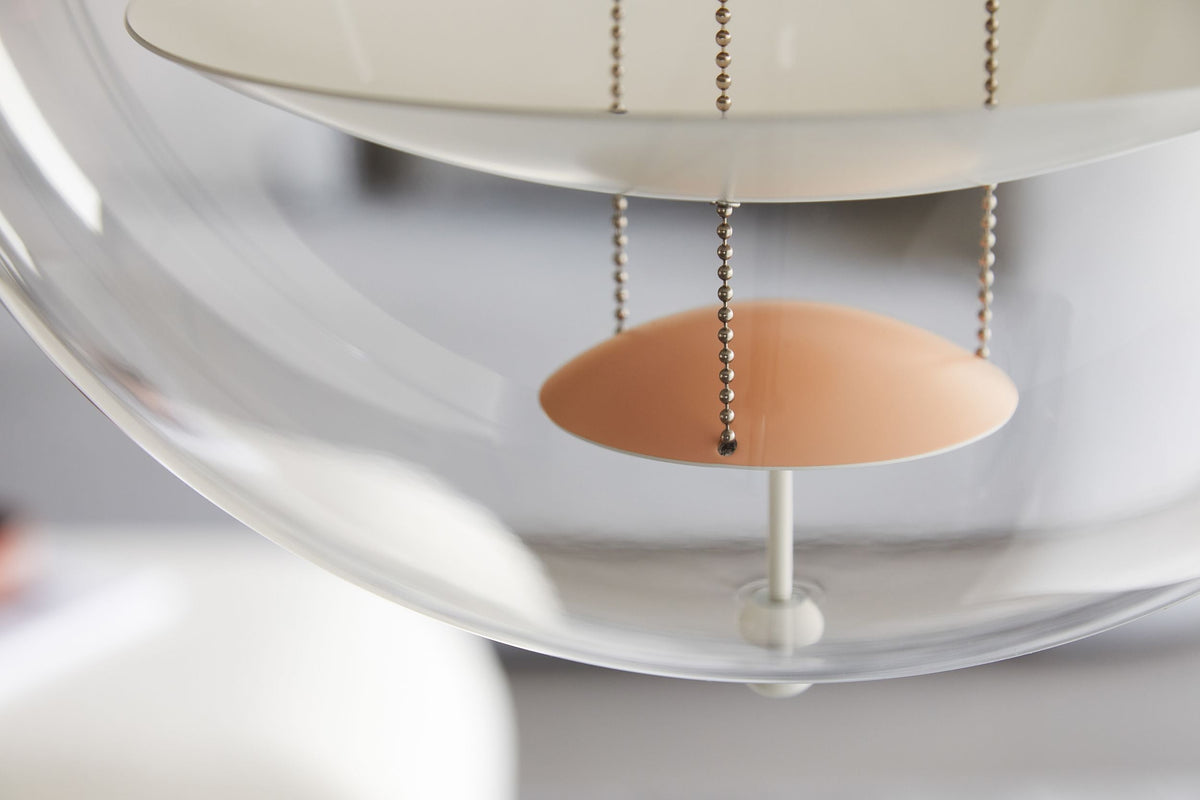 Orlaeen Lampe suspendue Globe en métal et acrylique à créativité individuelle - Neutralighting