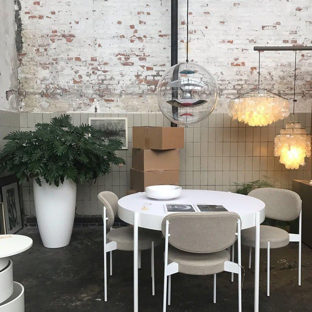 Orlaeen Lampe suspendue Globe en métal et acrylique à créativité individuelle - Neutralighting