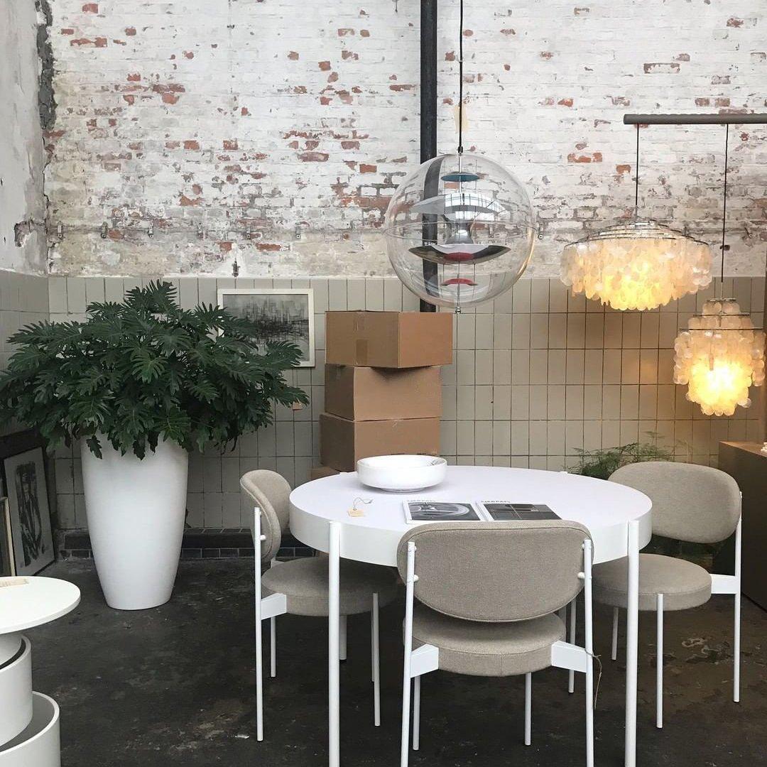 Orlaeen Lampe suspendue Globe en métal et acrylique à créativité individuelle - Neutralighting