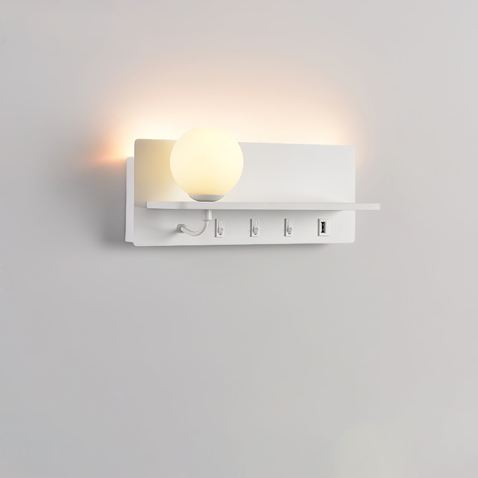 Alraeion Applique Murale en Verre Minimaliste Moderne - Neutralighting