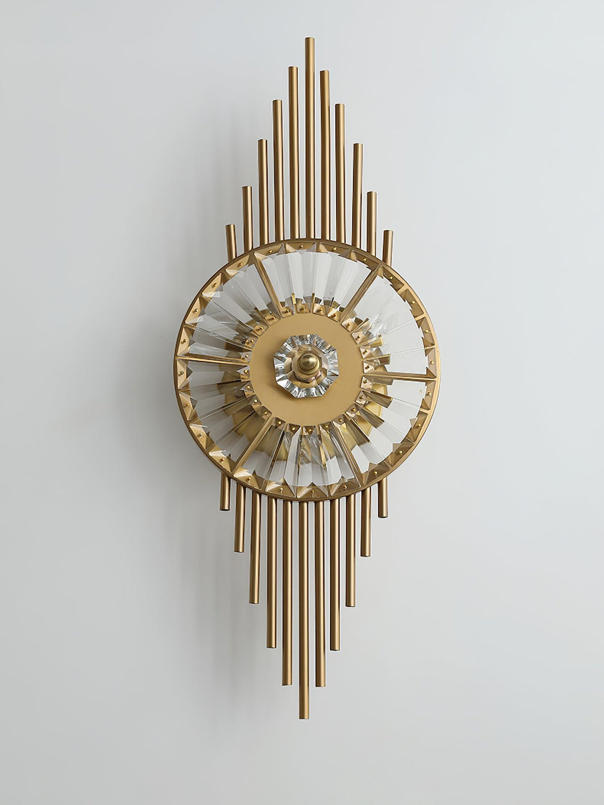 Cilirel Applique Murale Cristal Or Engrenage Luxueux - Neutralighting