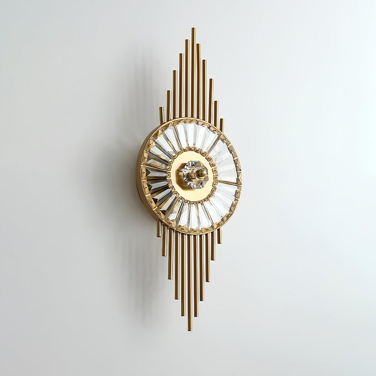 Cilirel Applique Murale Cristal Or Engrenage Luxueux - Neutralighting
