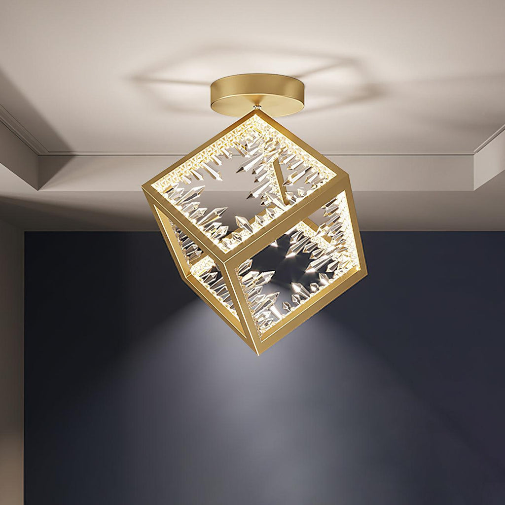 Kristy Plafonnier Doré - Neutralighting