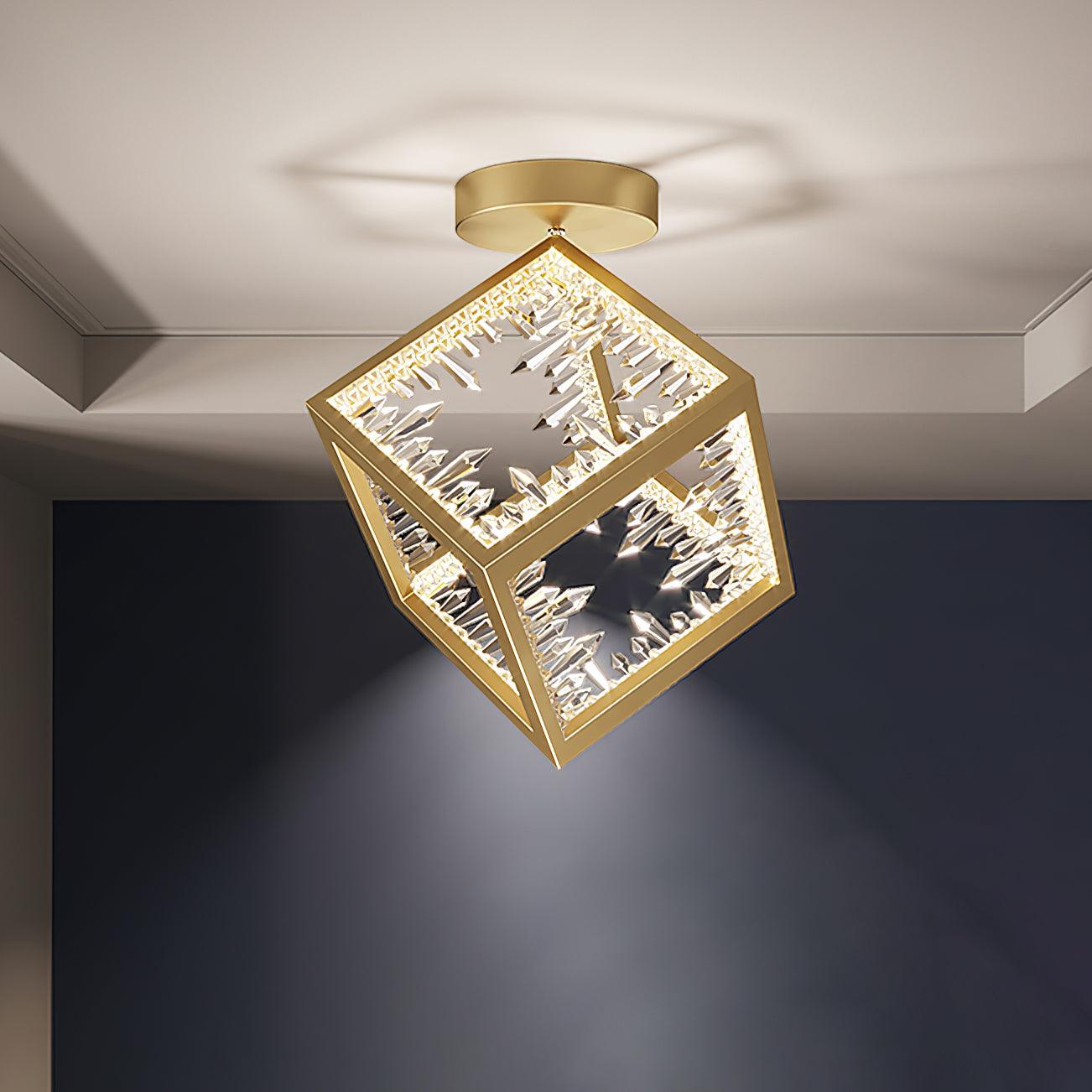 Kristy Plafonnier Doré - Neutralighting