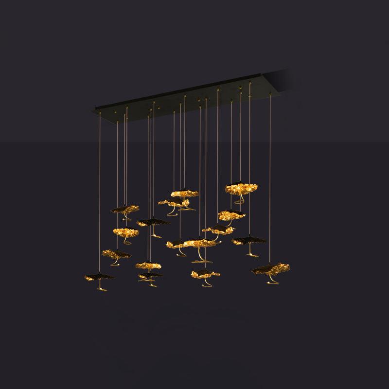 Aureate Chandelier Cloud en Laiton - Neutralighting