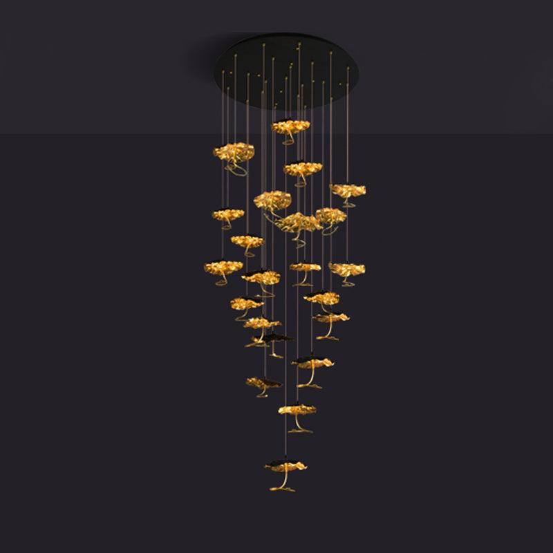 Aureate Chandelier Cloud en Laiton - Neutralighting