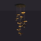 Aureate Chandelier Cloud en Laiton - Neutralighting