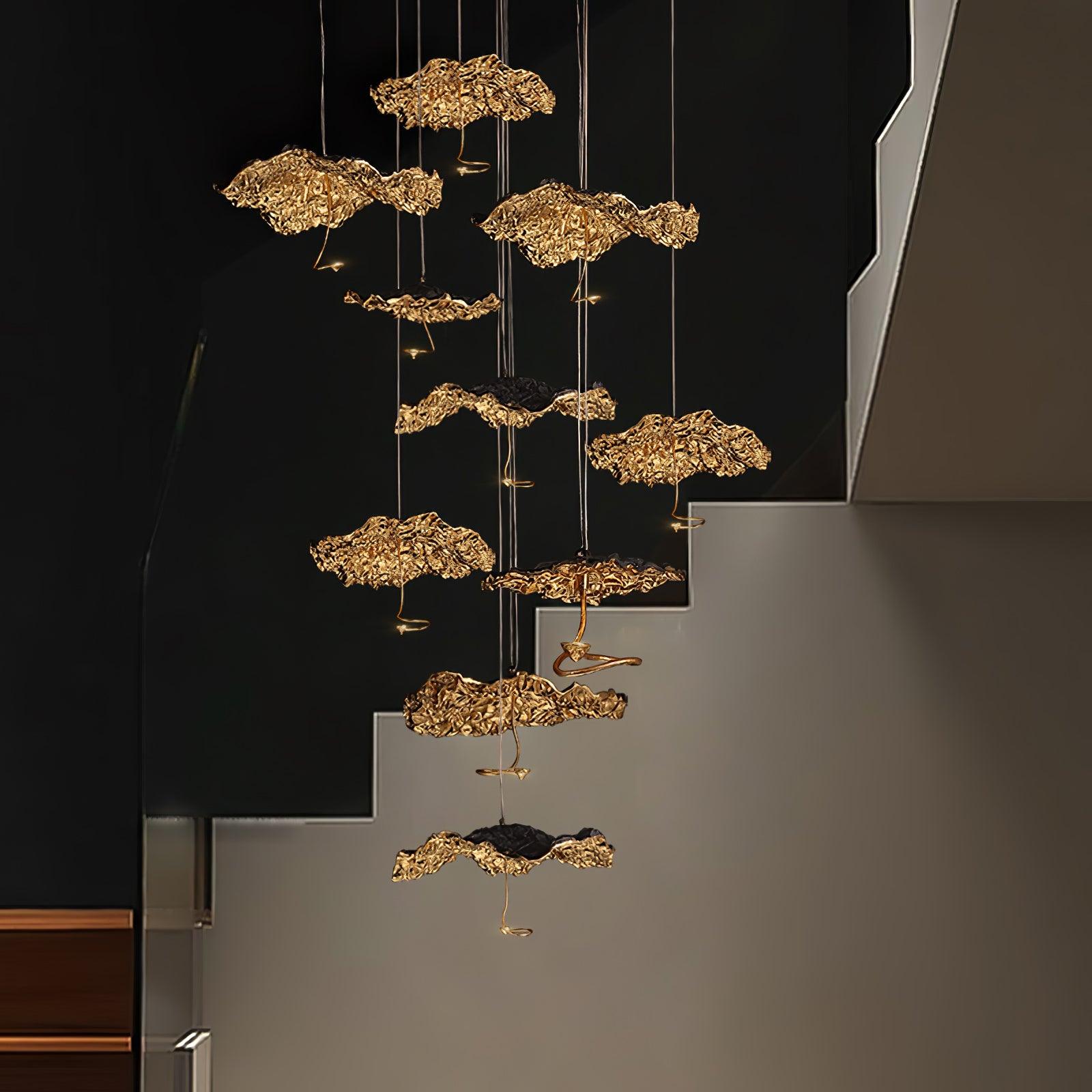 Aureate Chandelier Cloud en Laiton - Neutralighting