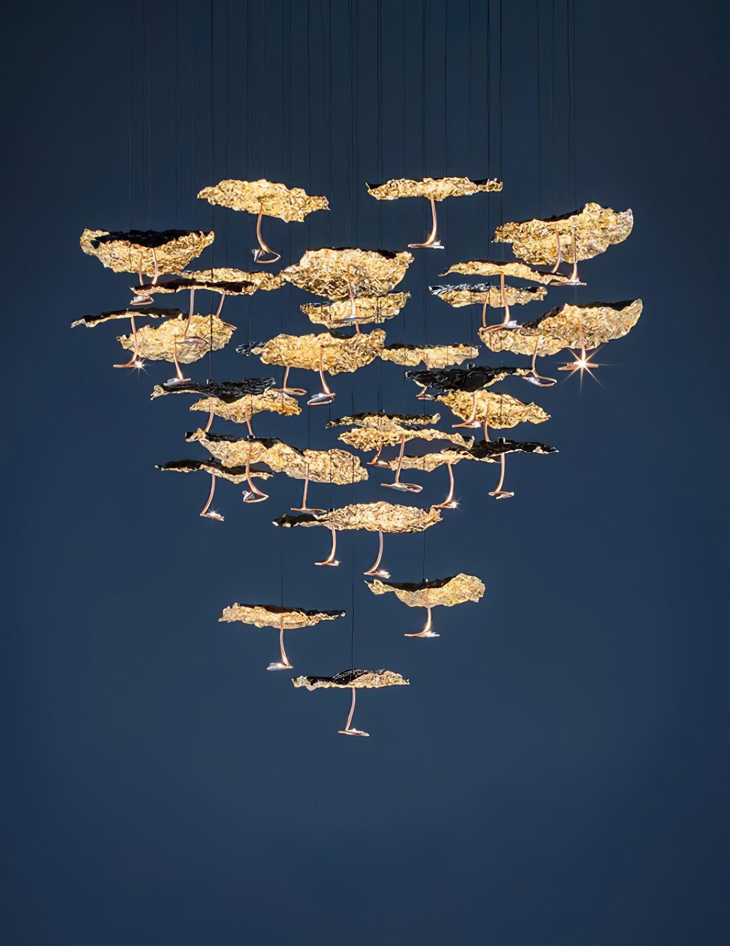 Aureate Chandelier Cloud en Laiton - Neutralighting