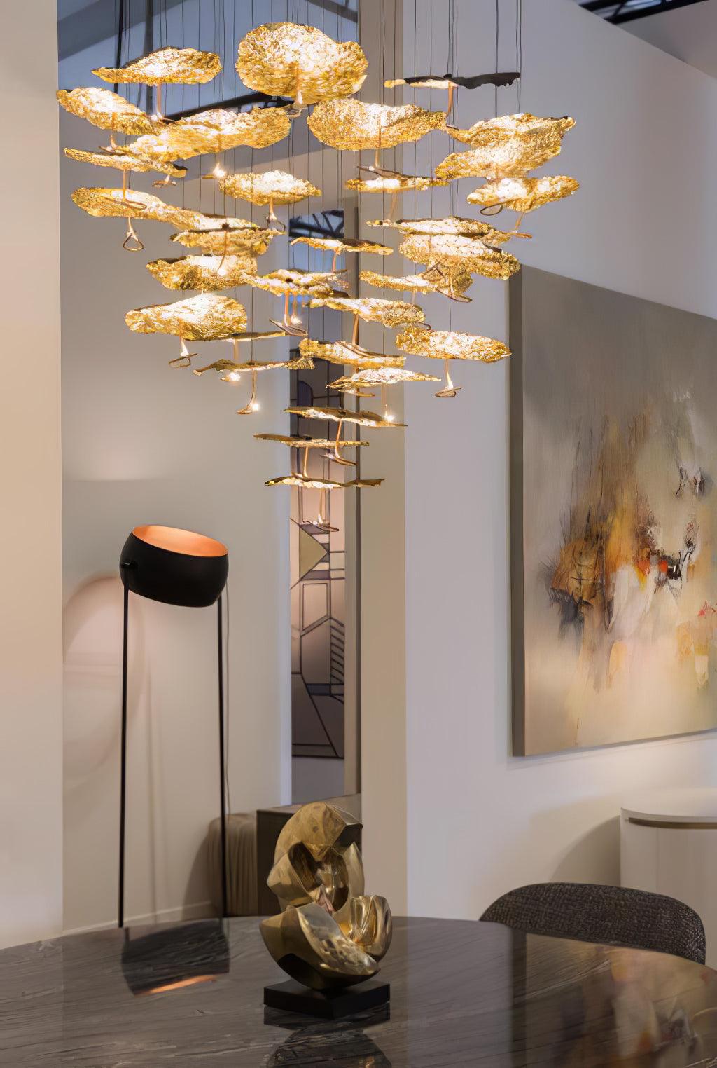 Aureate Chandelier Cloud en Laiton - Neutralighting