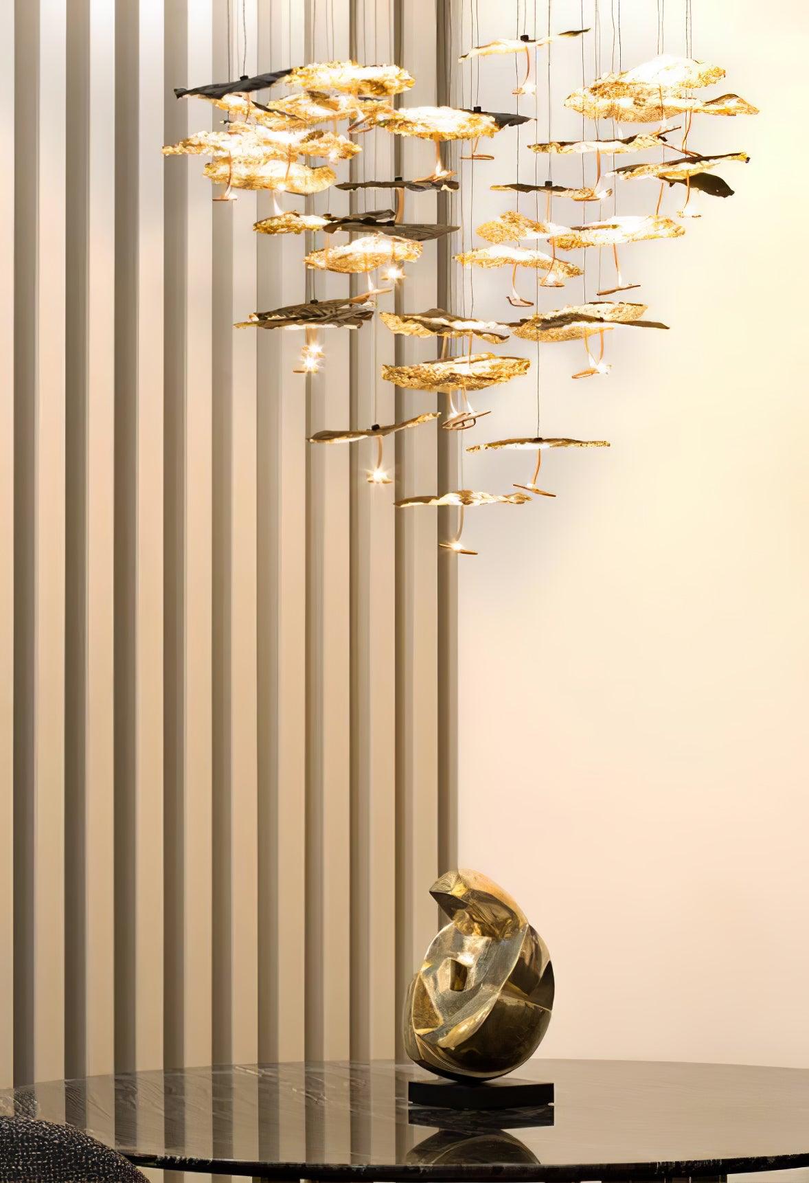 Aureate Chandelier Cloud en Laiton - Neutralighting