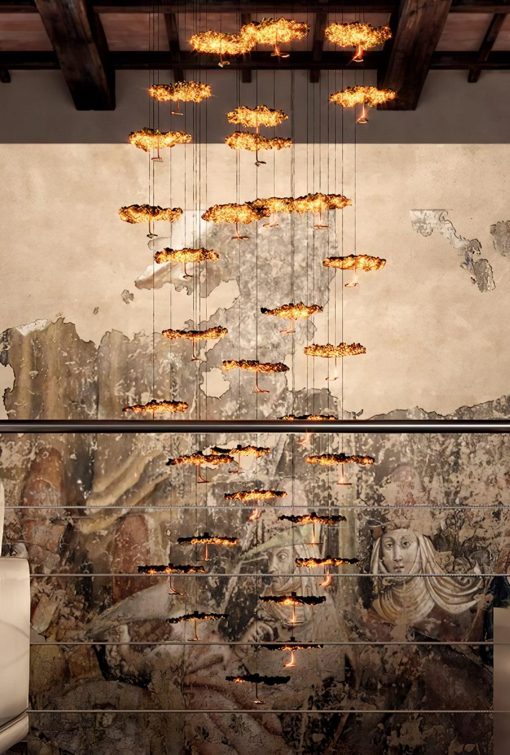 Aureate Chandelier Cloud en Laiton - Neutralighting