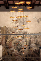 Aureate Chandelier Cloud en Laiton - Neutralighting