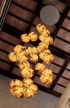 Aureate Chandelier Cloud en Laiton - Neutralighting