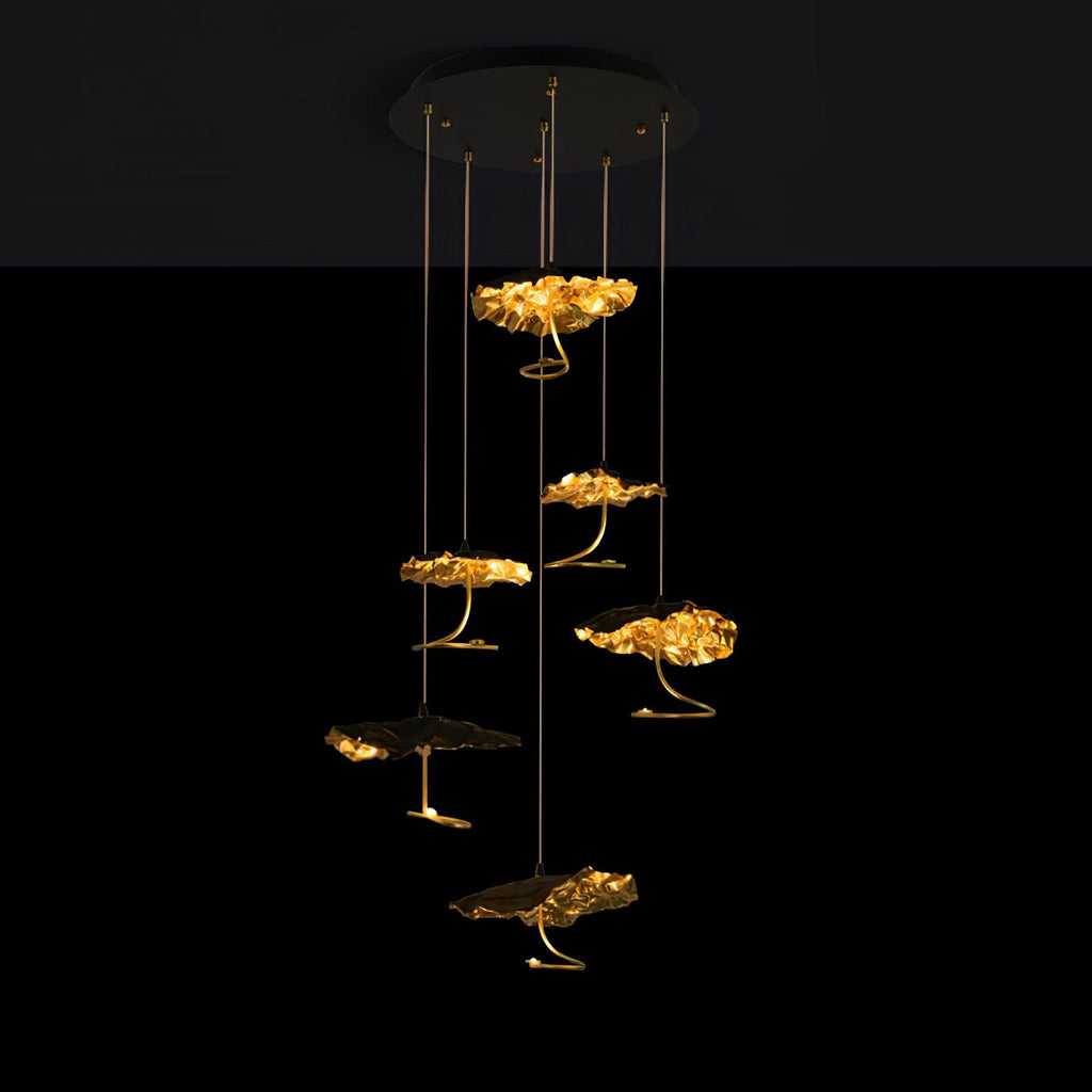 Aureate Chandelier Cloud en Laiton - Neutralighting