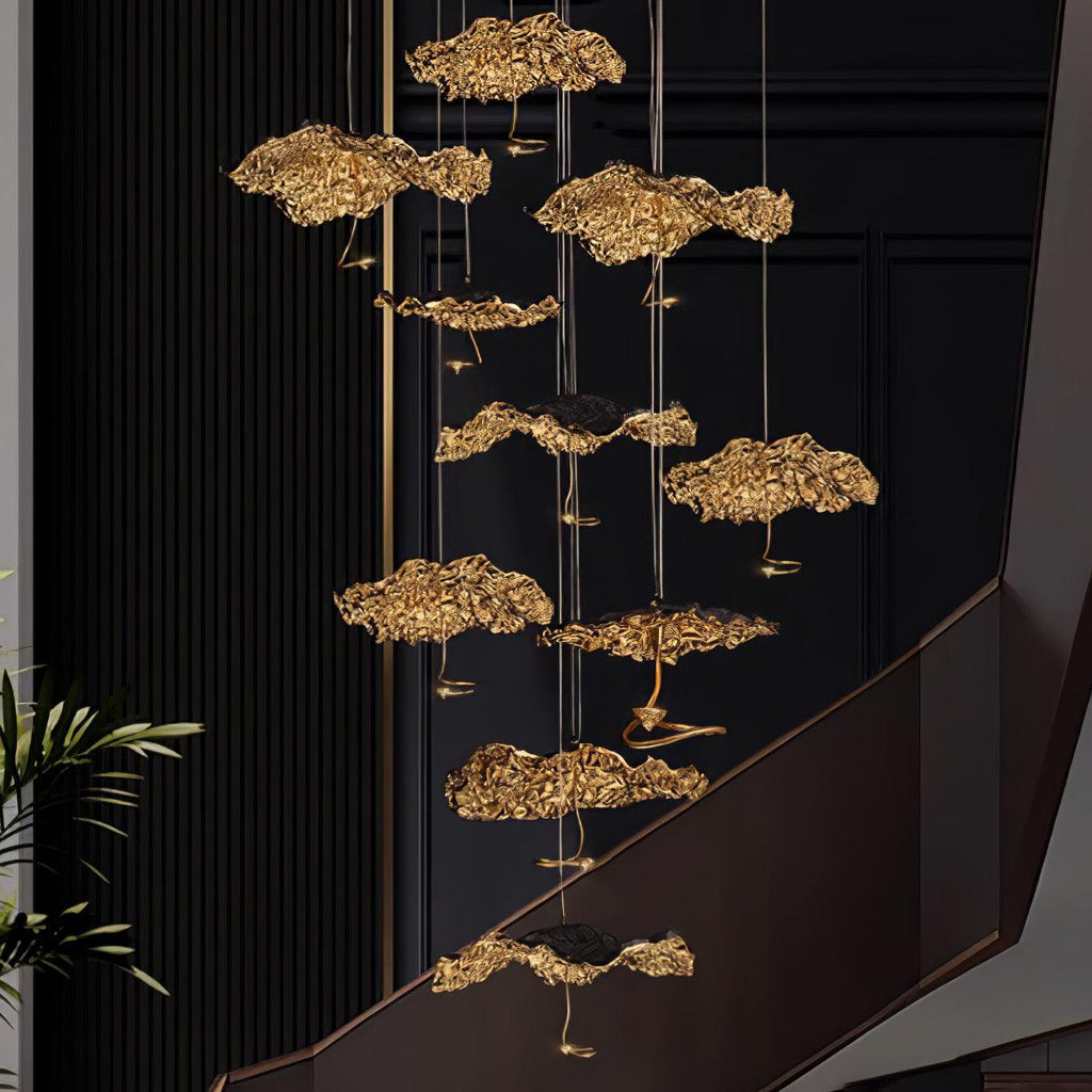 Aureate Chandelier Cloud en Laiton - Neutralighting