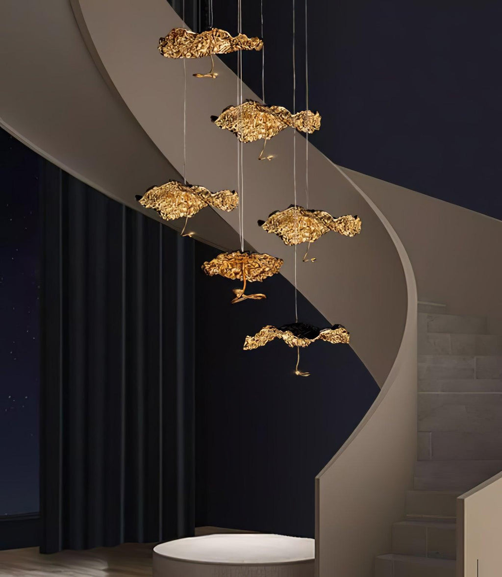 Aureate Chandelier Cloud en Laiton - Neutralighting