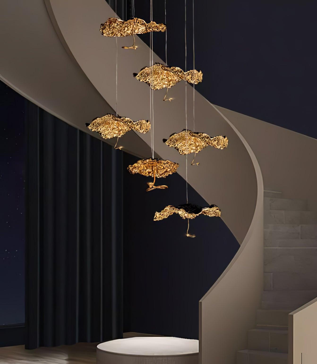 Aureate Chandelier Cloud en Laiton - Neutralighting