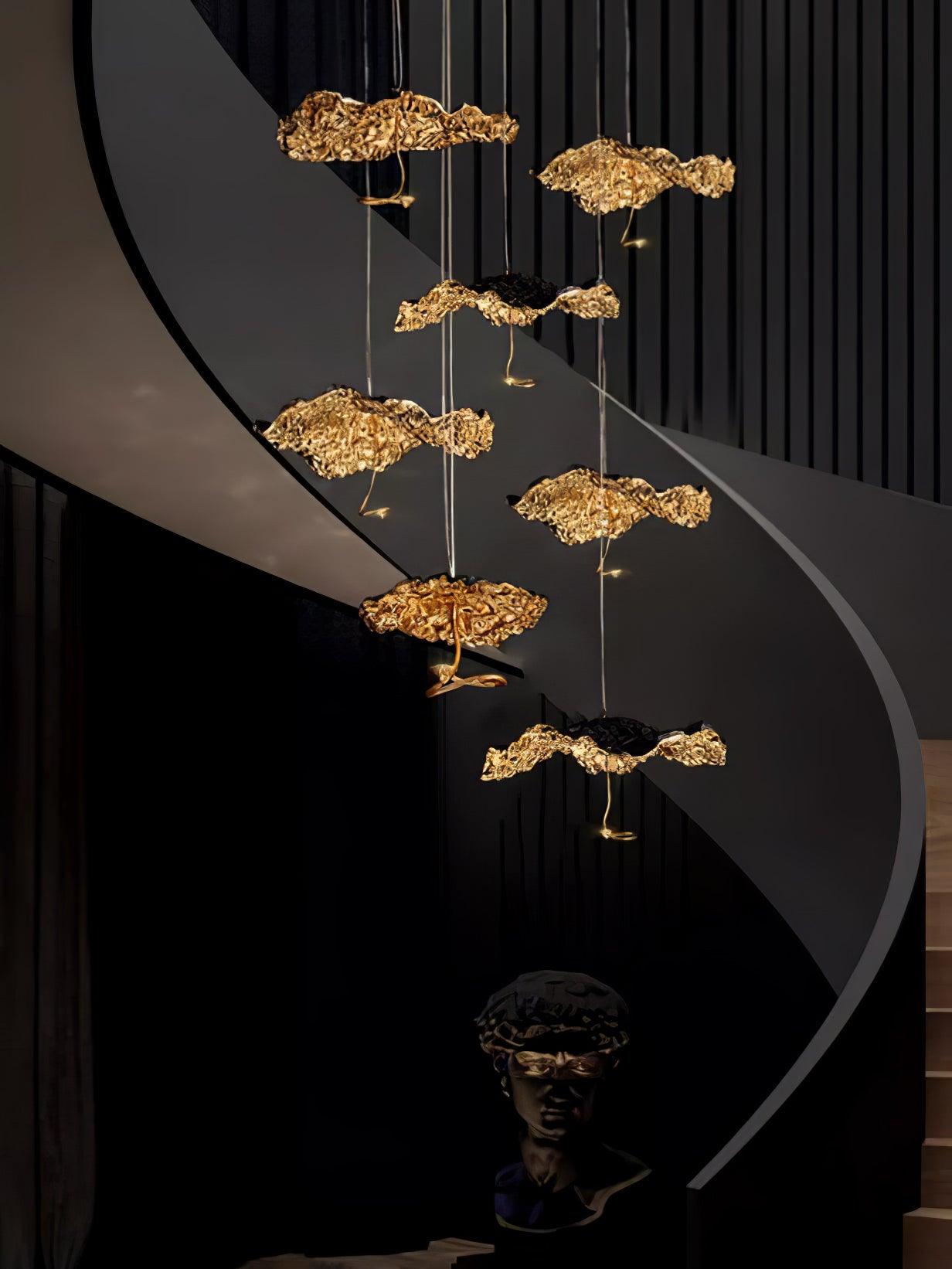Aureate Chandelier Cloud en Laiton - Neutralighting