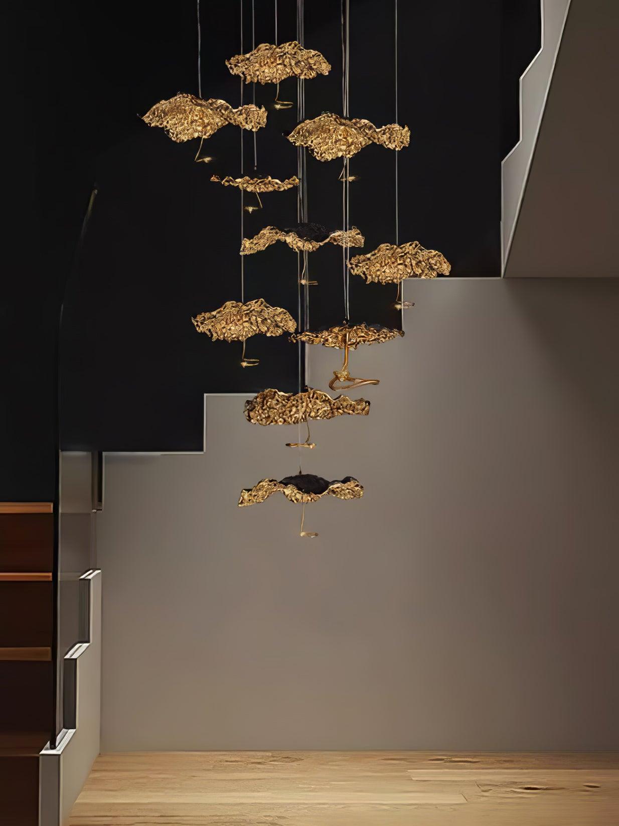 Aureate Chandelier Cloud en Laiton - Neutralighting