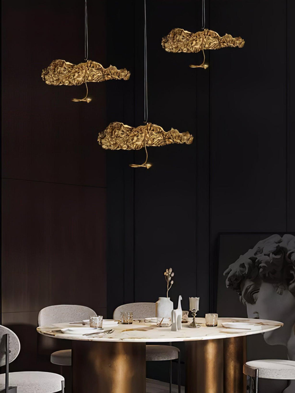 Aureate Chandelier Cloud en Laiton - Neutralighting