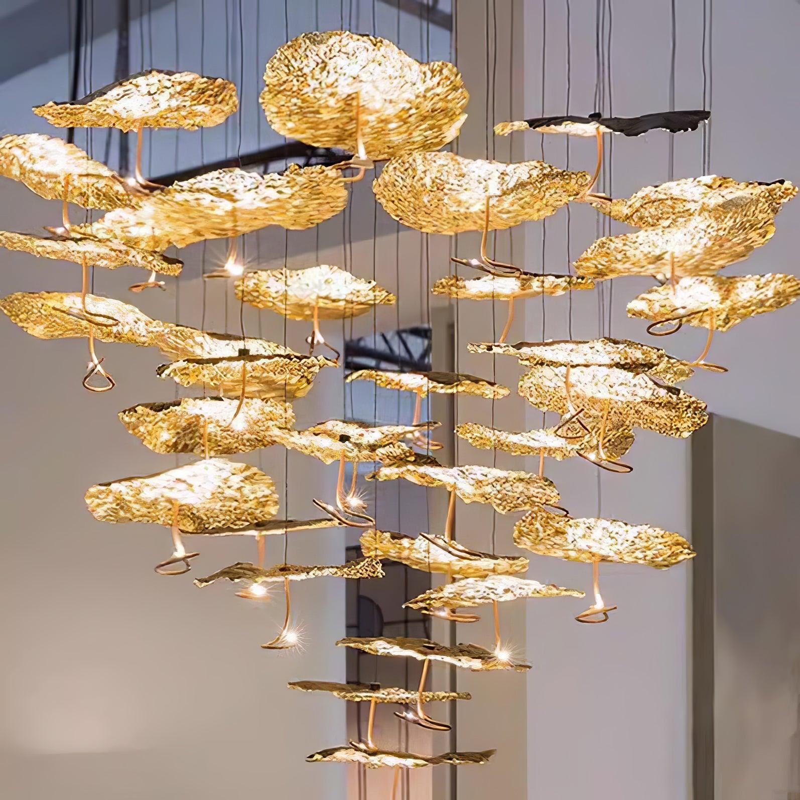 Aureate Chandelier Cloud en Laiton - Neutralighting