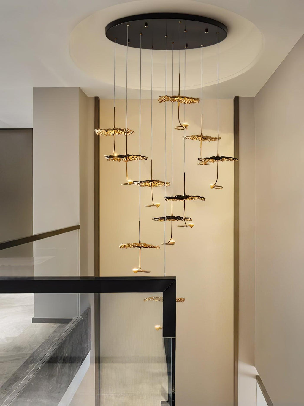 Aureate Chandelier Cloud en Laiton - Neutralighting