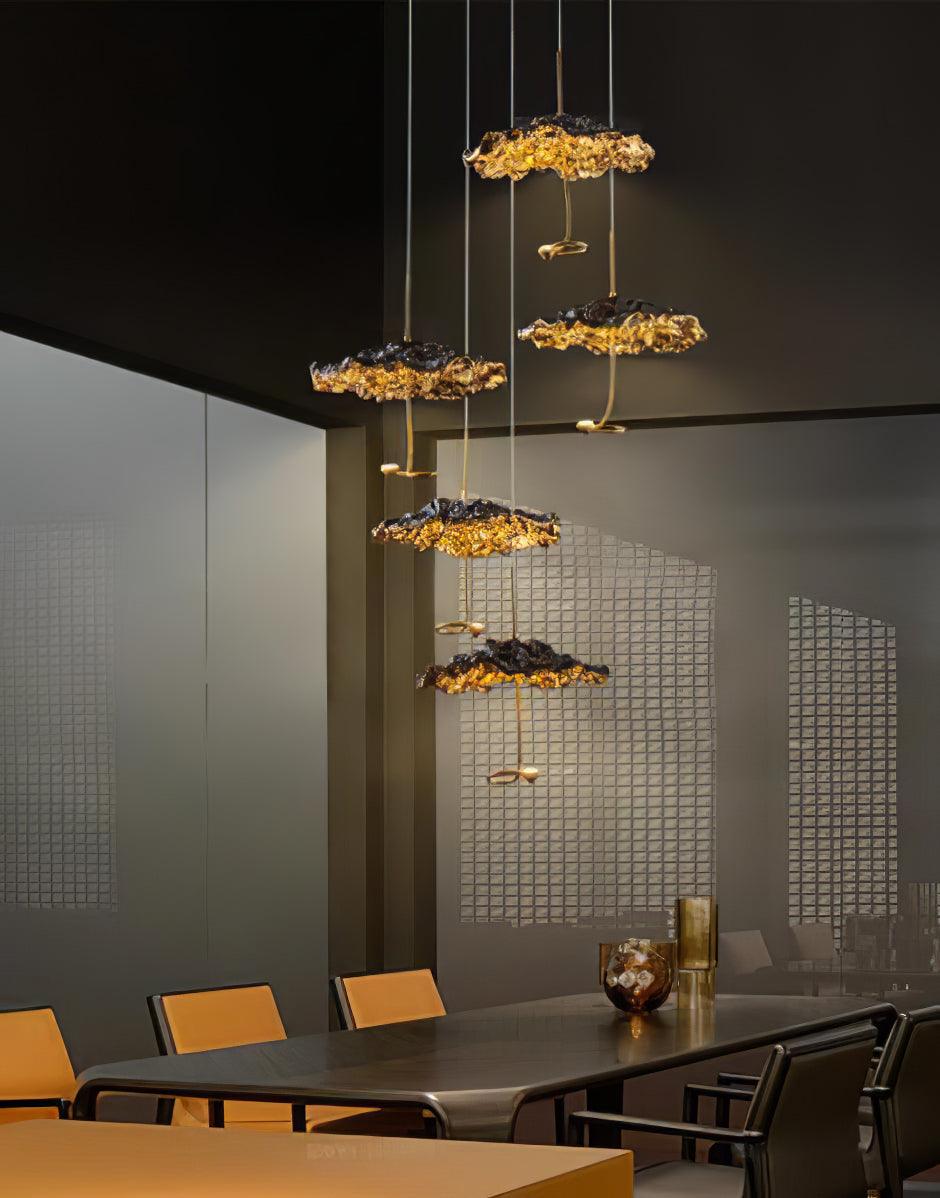 Aureate Chandelier Cloud en Laiton - Neutralighting