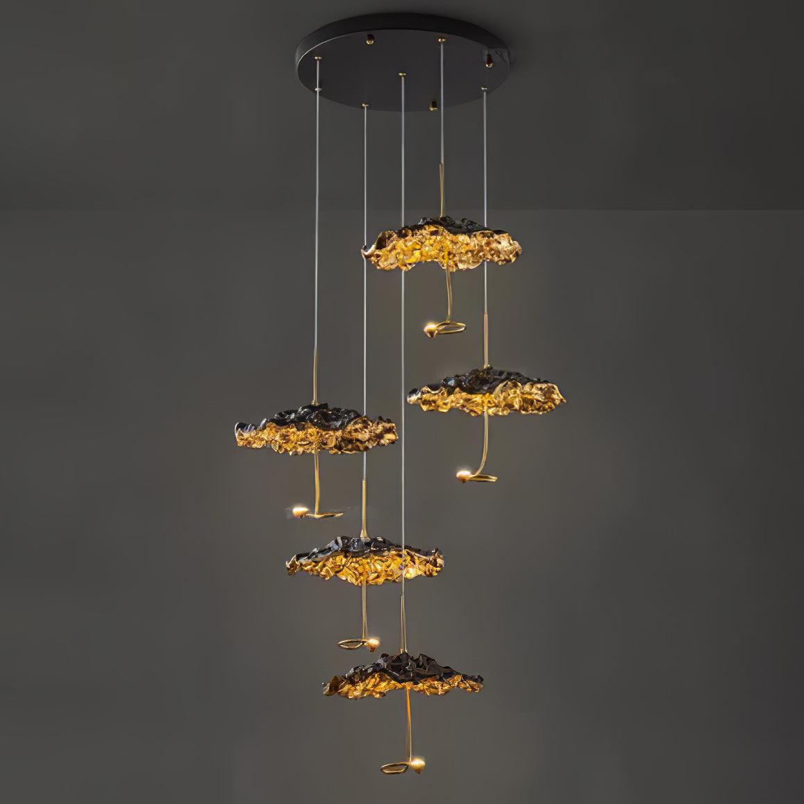 Aureate Chandelier Cloud en Laiton - Neutralighting