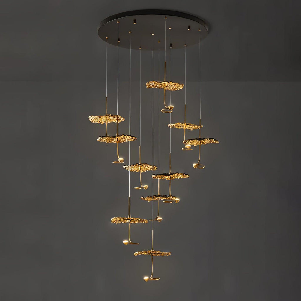 Aureate Chandelier Cloud en Laiton - Neutralighting