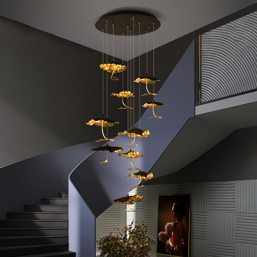 Aureate Chandelier Cloud en Laiton - Neutralighting