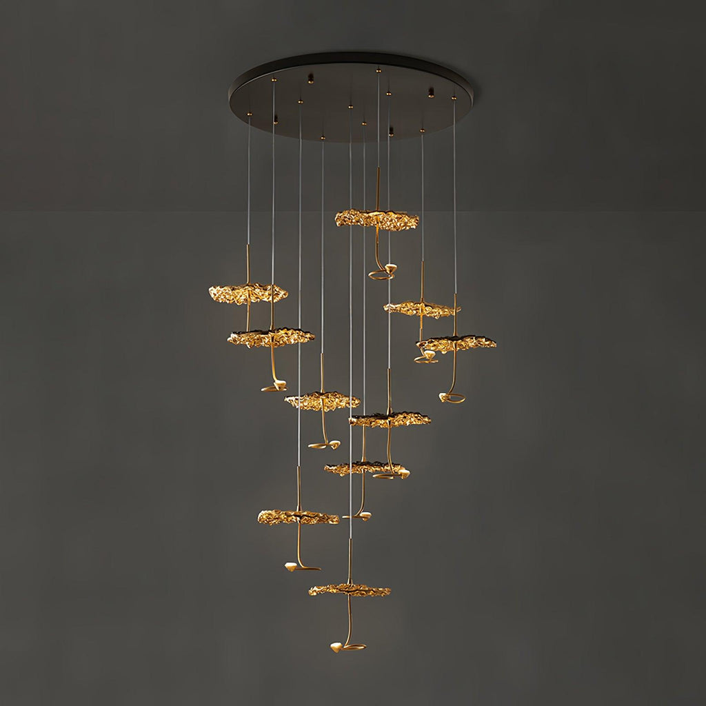 Aureate Chandelier Cloud en Laiton - Neutralighting