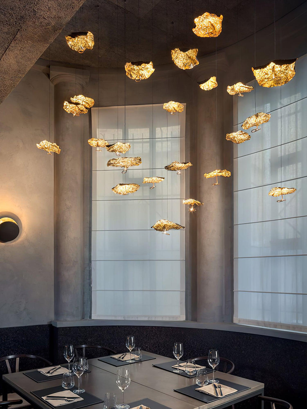 Aureate Chandelier Cloud en Laiton - Neutralighting